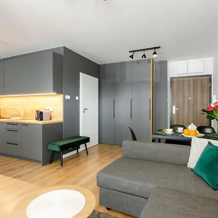Apartament Jarzebinowy Z Ogrodkiem Lodž Exteriér fotografie