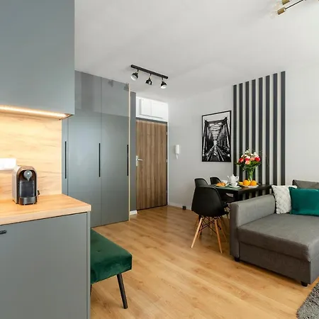 Apartament Jarzebinowy Z Ogrodkiem Lodž Exteriér fotografie