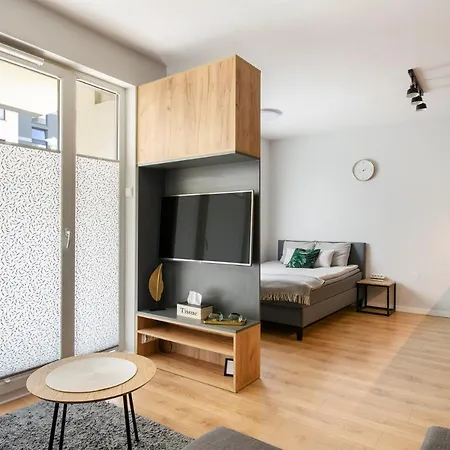 Apartament Jarzebinowy Z Ogrodkiem Lodž Exteriér fotografie