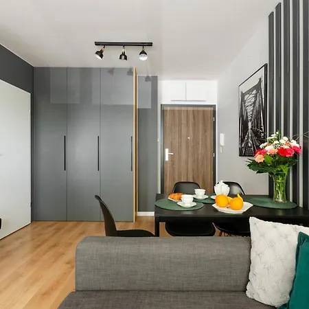 Apartament Jarzebinowy Z Ogrodkiem Lodž Exteriér fotografie